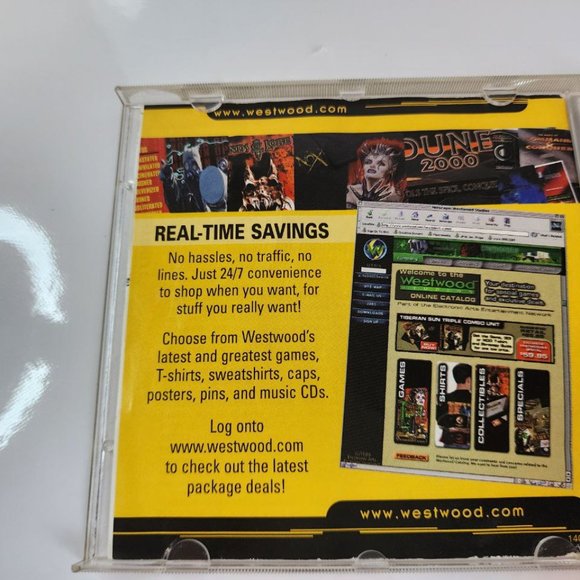 Command and Conquer Tiberian Sun Firestorm PC Win 95 Win 98 Video Game CD Rom - Picture 2 of 5